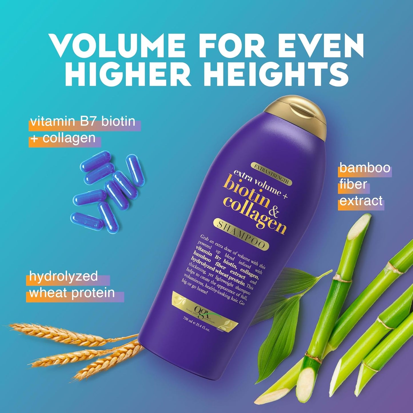 hydrolyzed wheat proteins that help hair feel thicker and healthier