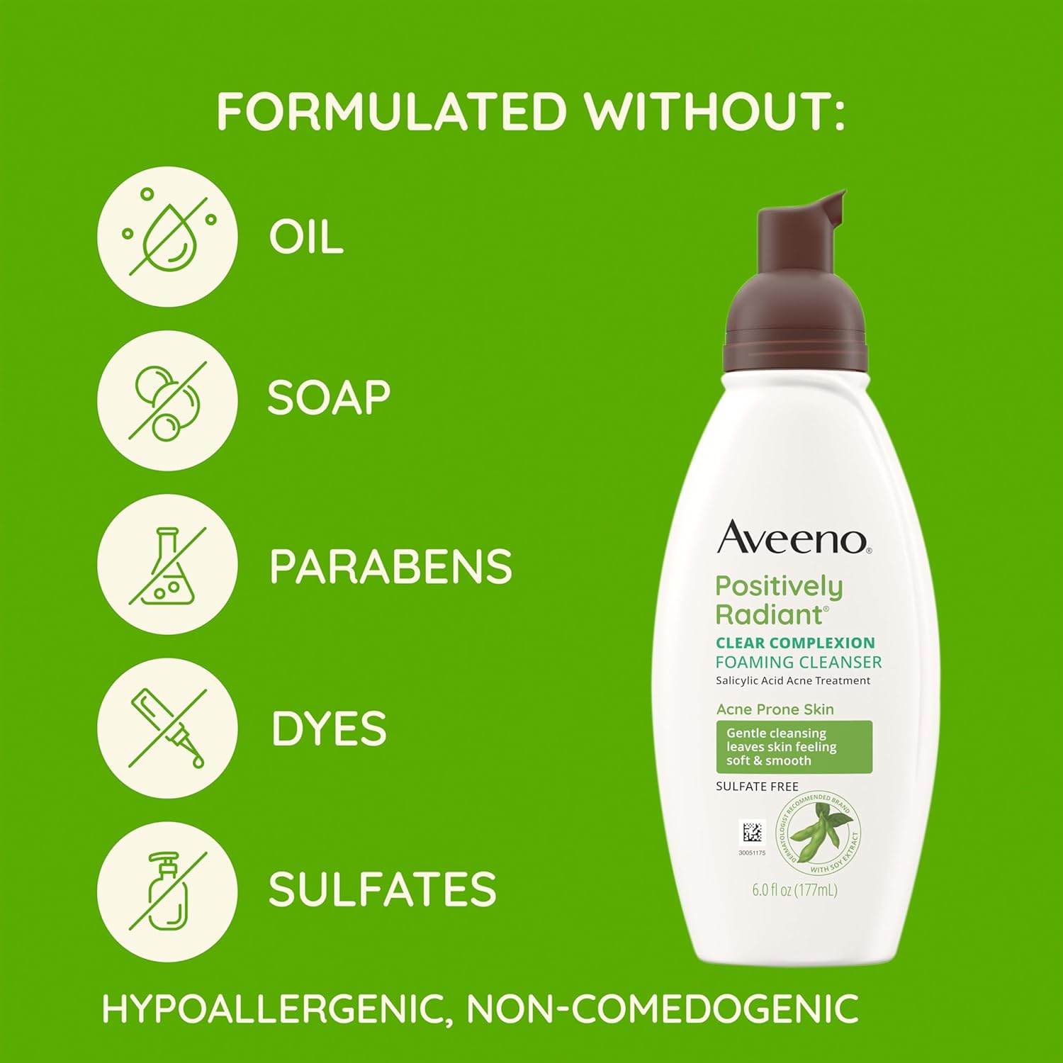 hypoallergenic and non-comedogenic certification