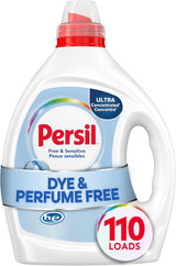 Persil Free & Sensitive Laundry Detergent – Hypoallergenic Sensitive Skin Care for Mindful Laundry Routines