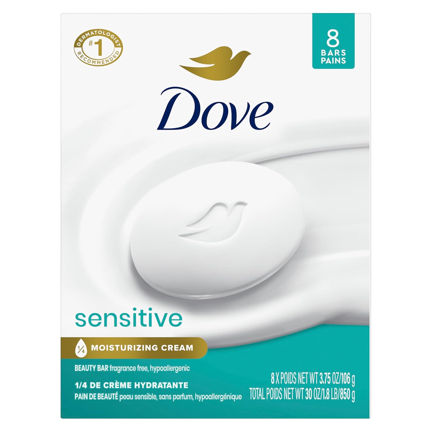 hypoallergenic, fragrance-free (unscented) formula