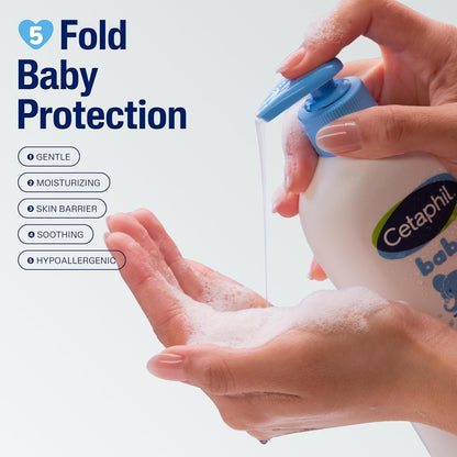 hypoallergenic, soap-free formula free of parabens, colorants, and mineral oil