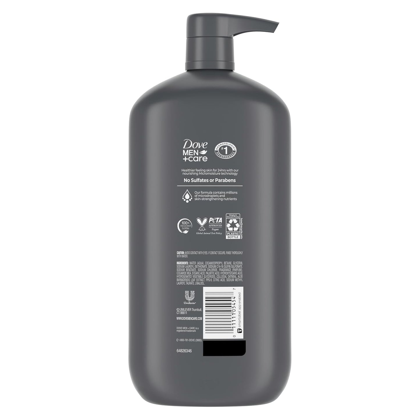 hypoallergenic, sulfate-free, paraben-free, and colorant-free formula
