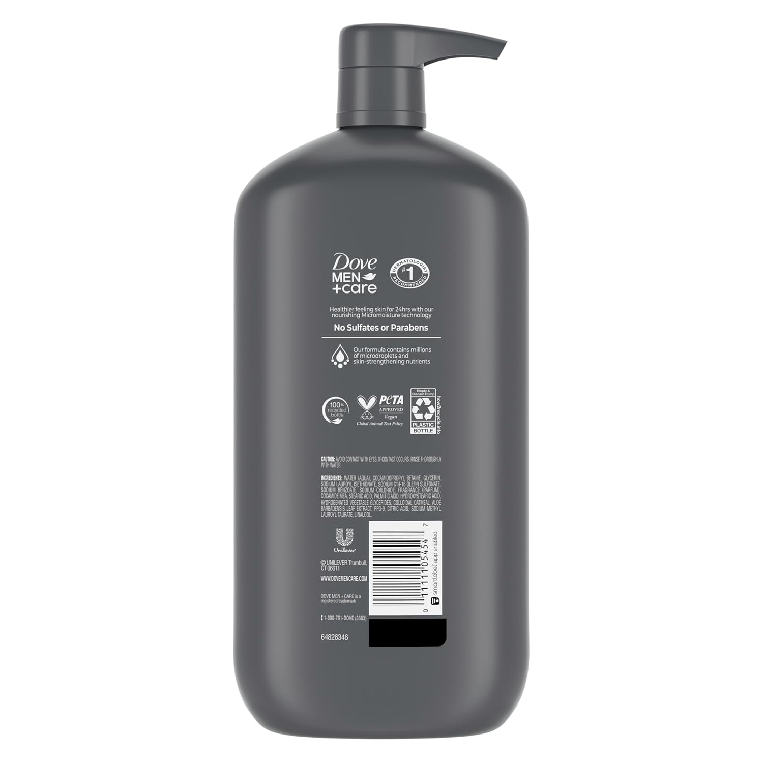 hypoallergenic, sulfate-free, paraben-free, and colorant-free formula