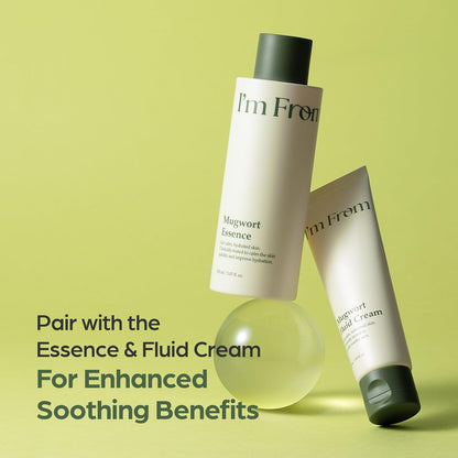 I'm From Mugwort Essence – Calming Bedtime Skincare Ritual for Sensitive Skin, Hydrating Korean Essence