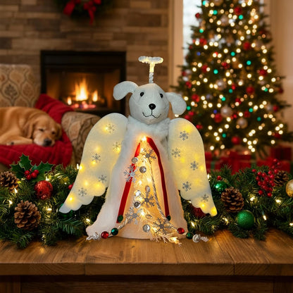 iHeartDogs Angel Tree Topper – Thoughtful Birthday & Christmas Gift for Dog Lovers and Pet Parents