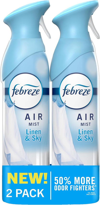 improved formula with 50% more odor fighters vs. prior base febreze