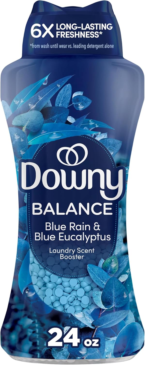 in-wash scent booster bead format that dissolves during the wash cycle