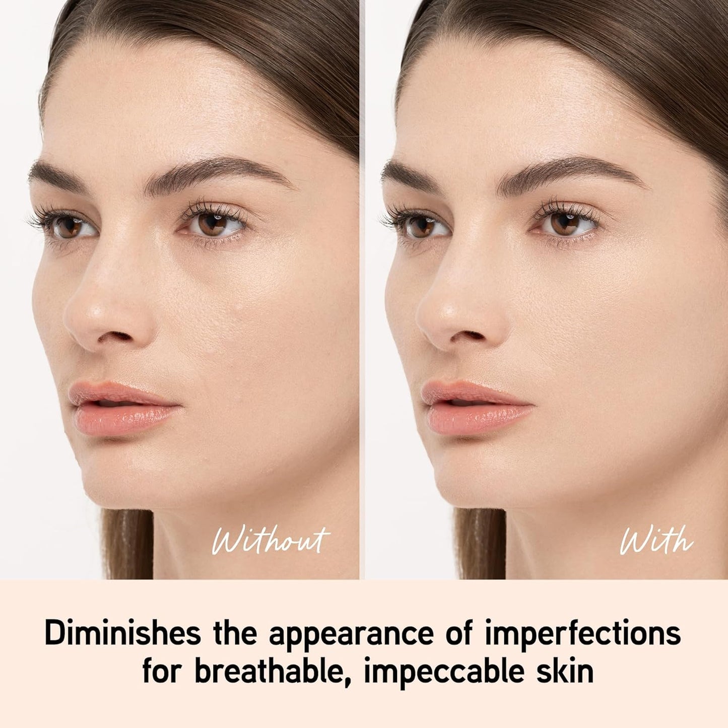 included air-cushion blender sponge for application and touch-ups