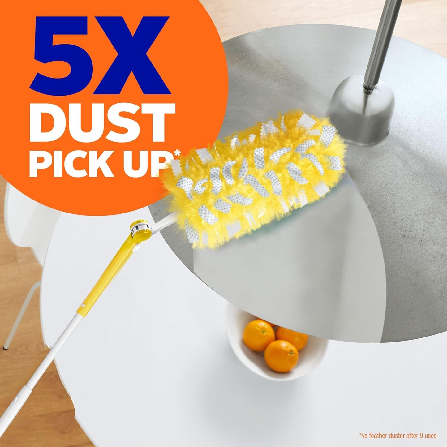 includes 12 disposable refill duster heads in a 13-piece starter kit