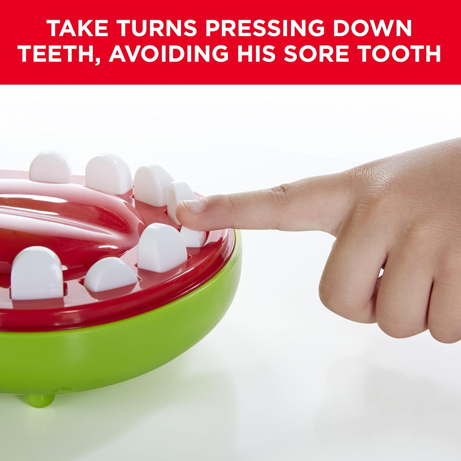 includes label sheet for applying sore-tooth stickers, plus instruction guide
