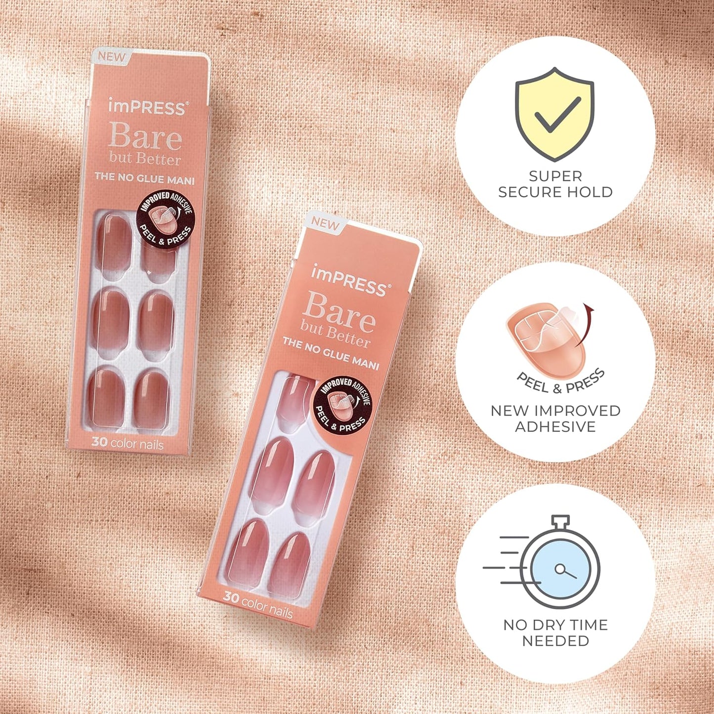 includes prep pad, mini file, manicure stick, and instruction sheet for a complete diy experience