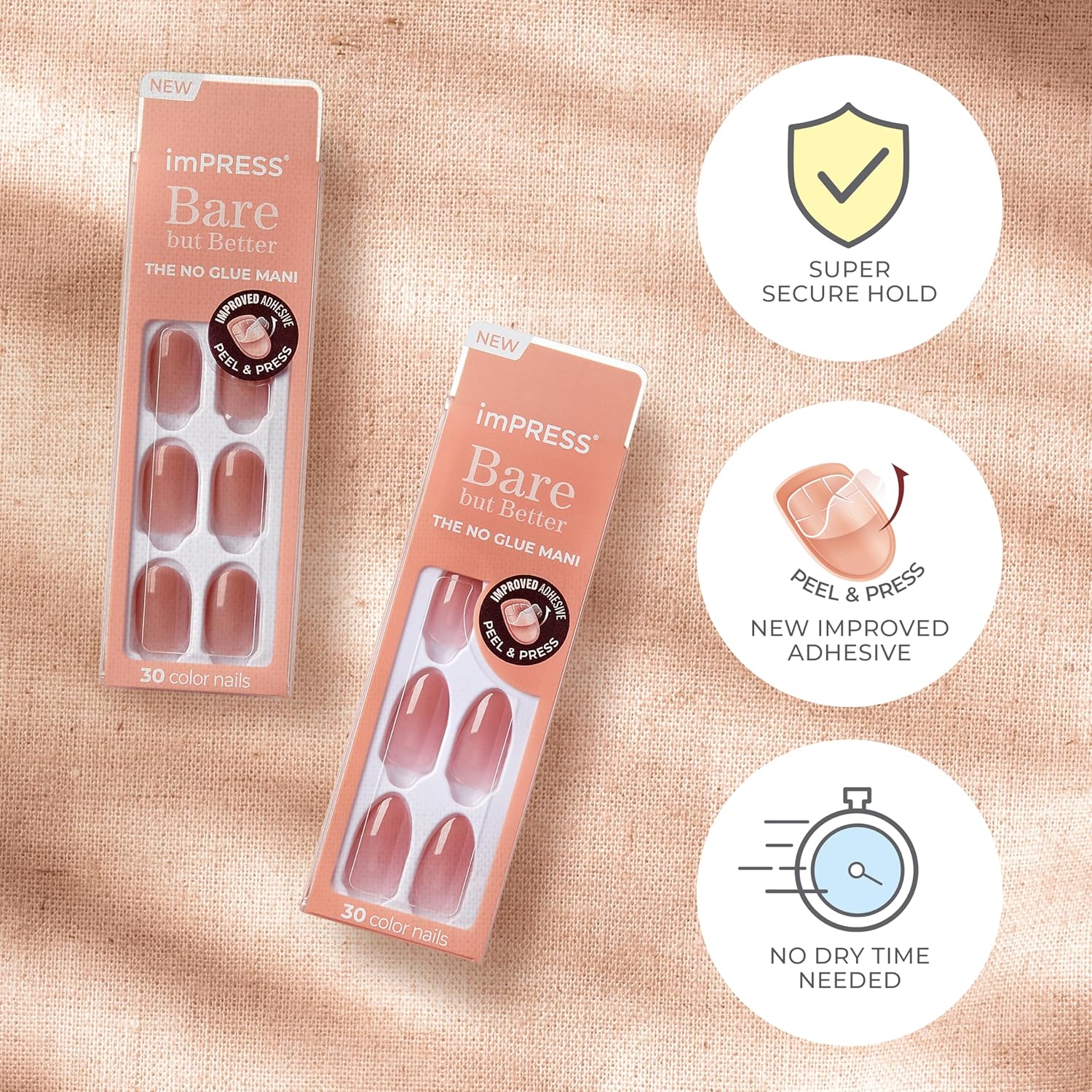 includes prep pad, mini file, manicure stick, and instruction sheet for a complete diy experience