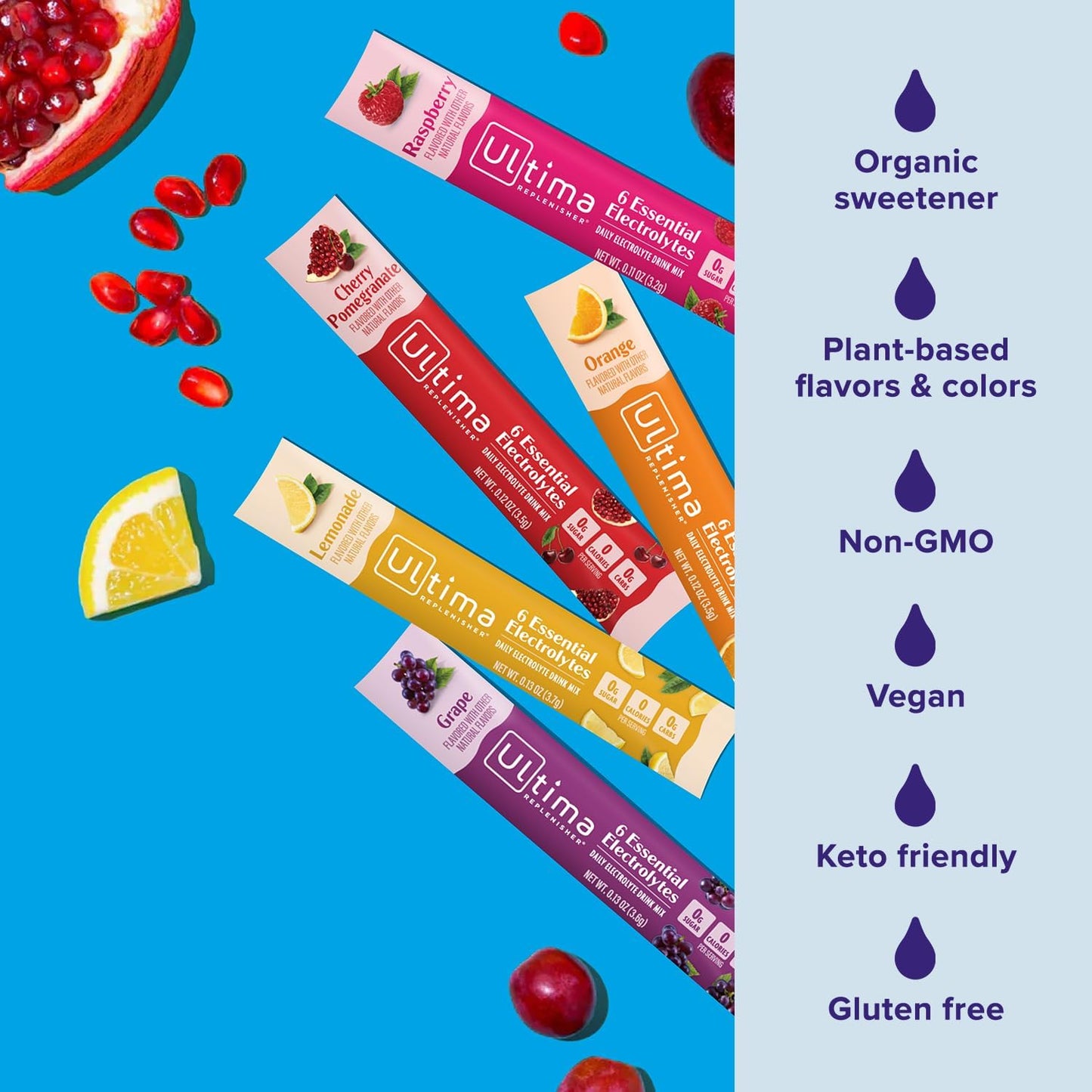 individual single-serve stickpacks (20-count or 16-count depending on variant)