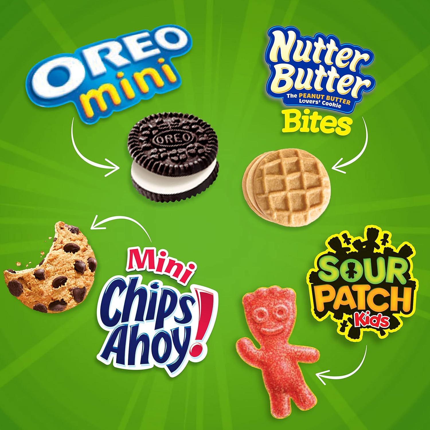 individually sealed packaging that preserves freshness and enables grab-and-go convenience