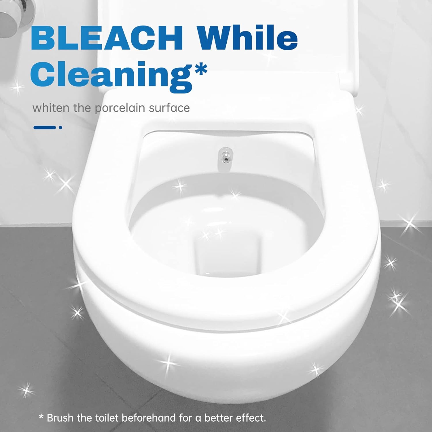 individually sealed tablets for hygienic, mess-free handling