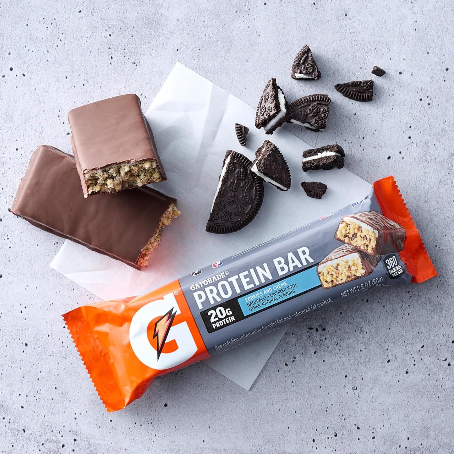individually wrapped bars in a 12-count box (with 18 and 36-count variety pack options)