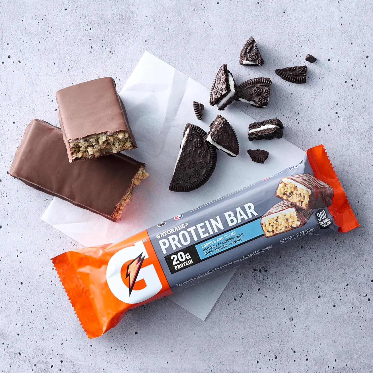individually wrapped bars in a 12-count box (with 18 and 36-count variety pack options)