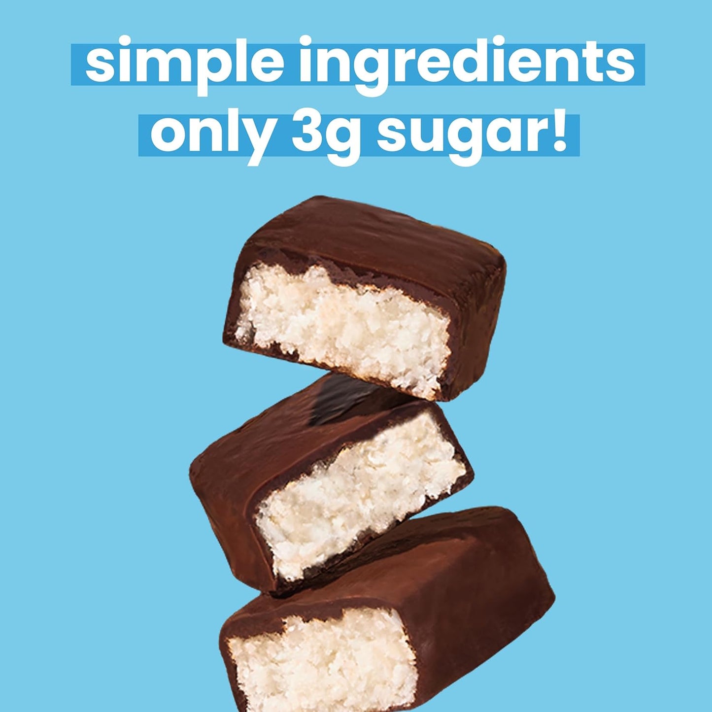 individually wrapped bars in a value-size bag for portion control and portability