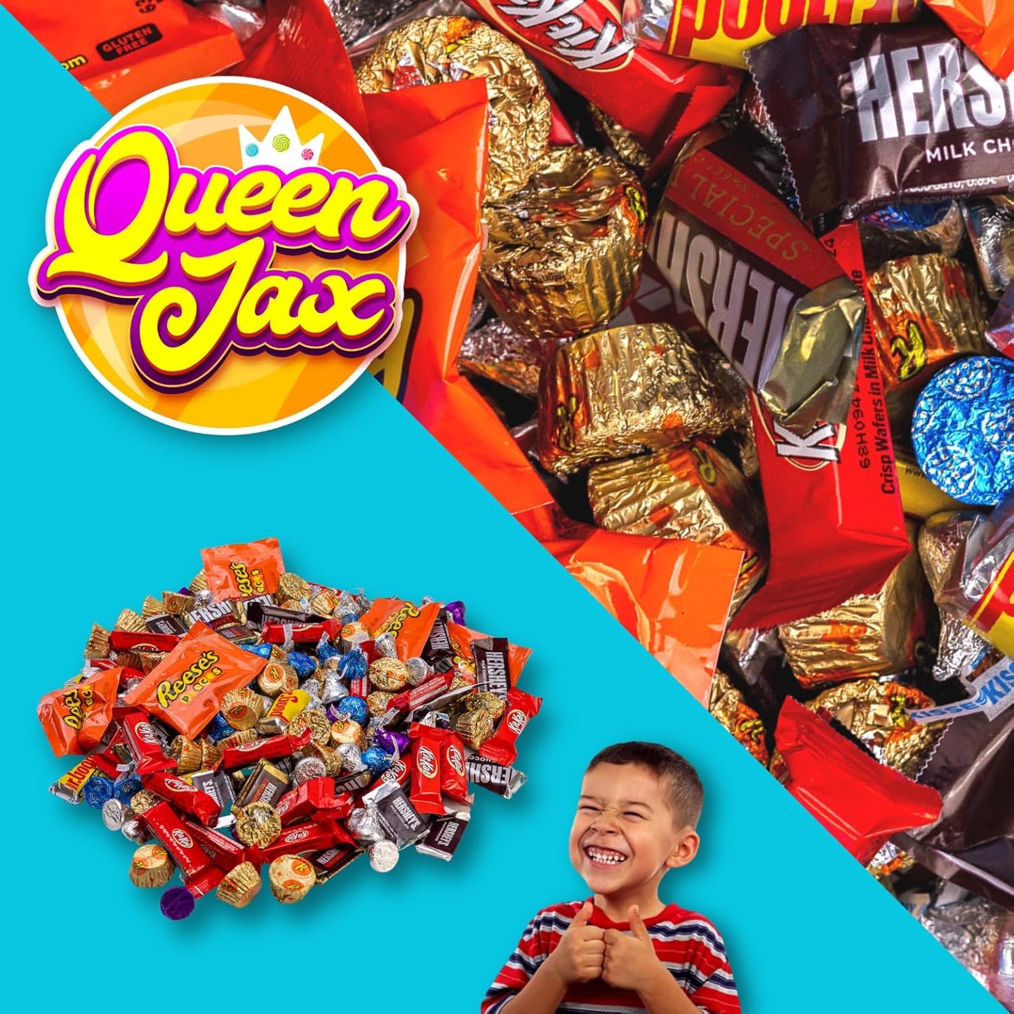 individually wrapped candies ensuring freshness, hygiene, and grab-and-go portability