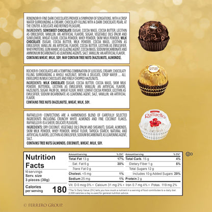 individually wrapped confections for freshness and easy sharing