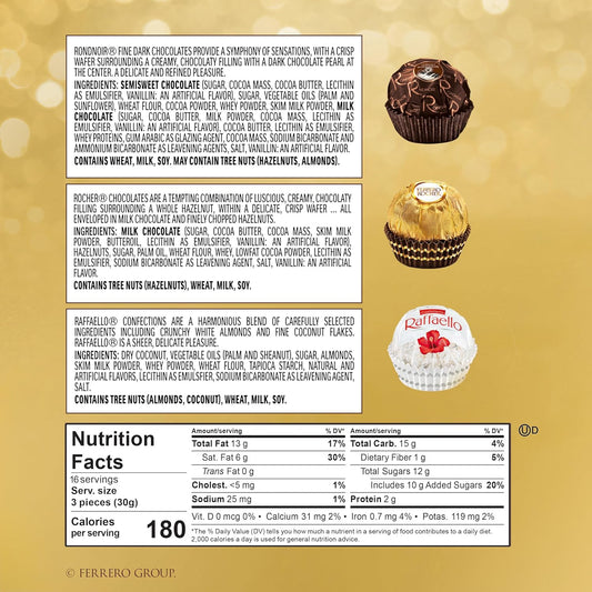 individually wrapped confections for freshness and easy sharing