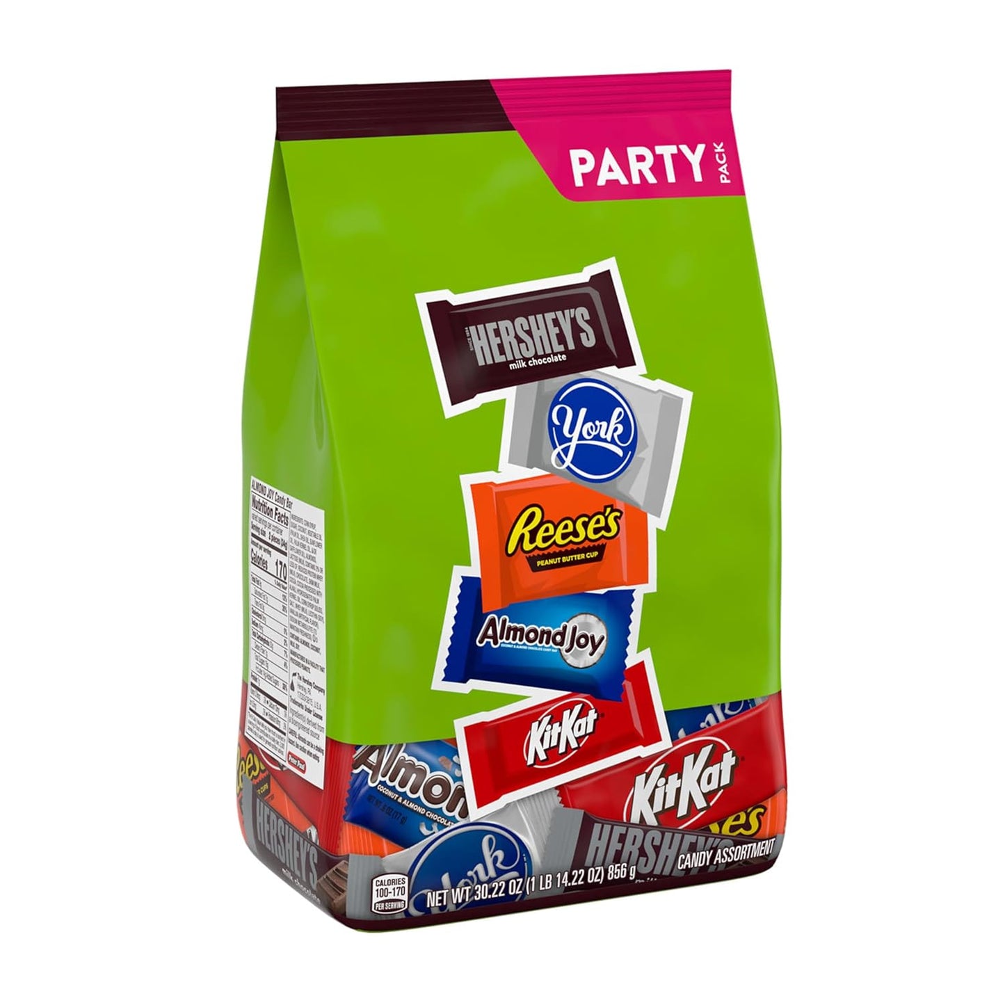 individually wrapped snack-size pieces for grab-and-go convenience