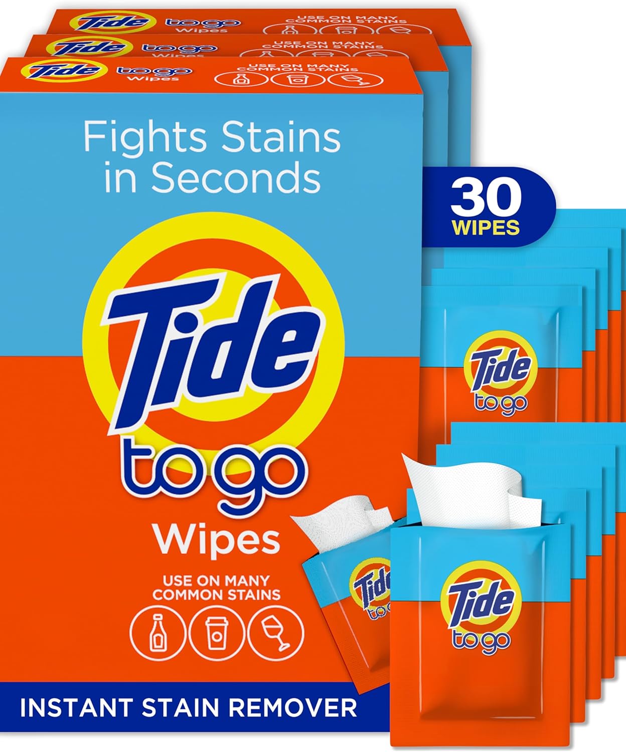 individually wrapped wipes for freshness and single-use convenience