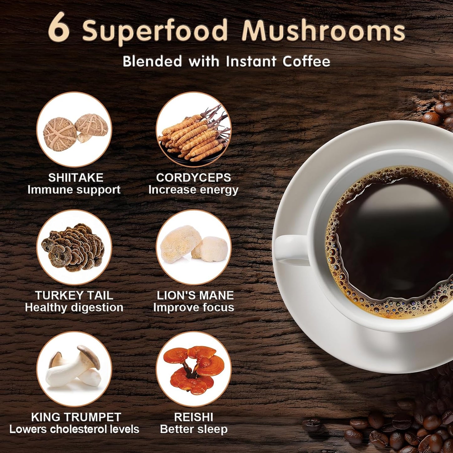 instant format requiring only 1 teaspoon per 8-10 oz of water