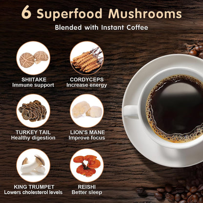 instant format requiring only 1 teaspoon per 8-10 oz of water
