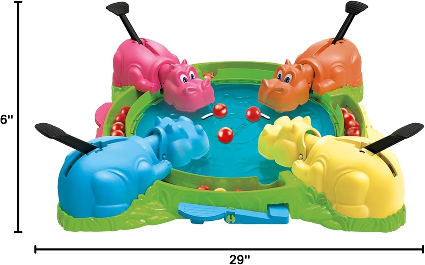 instant marble reload trough that refills chomped marbles for nonstop play