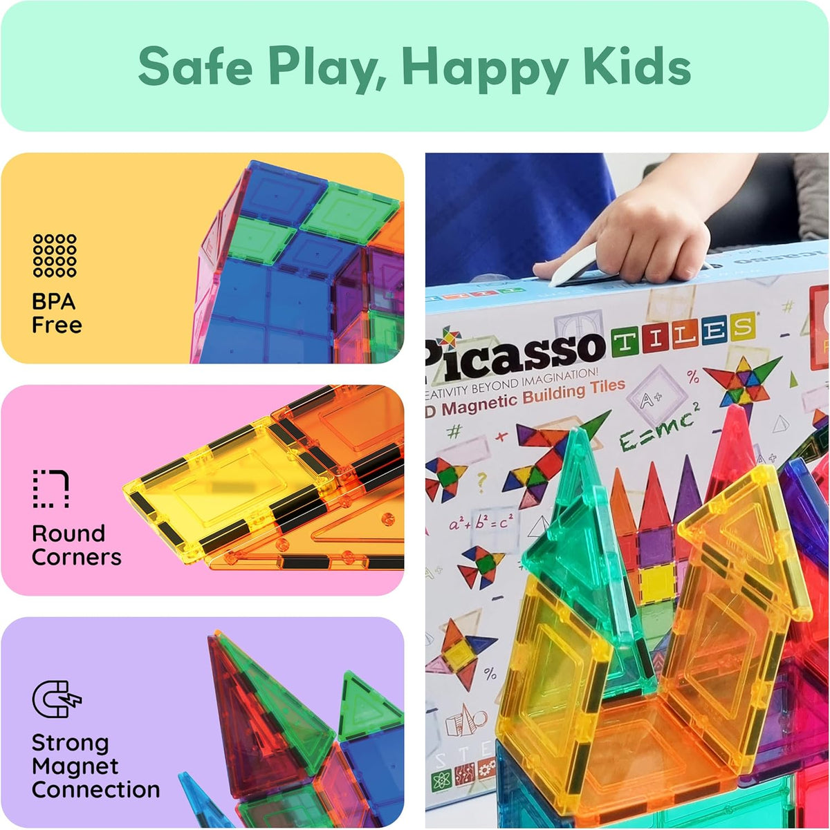 instruction manual included for guided and open-ended play