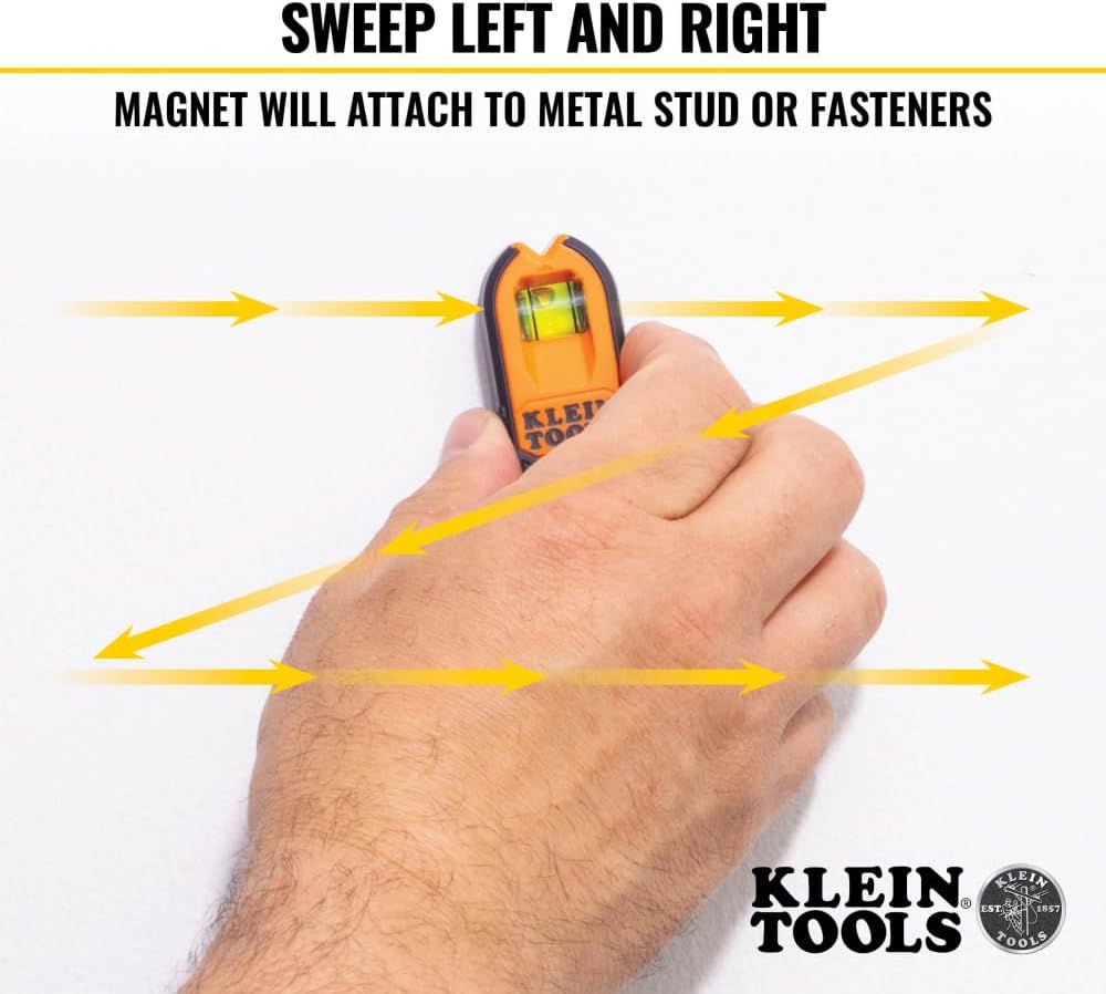 integrated bubble vial for level alignment during marking