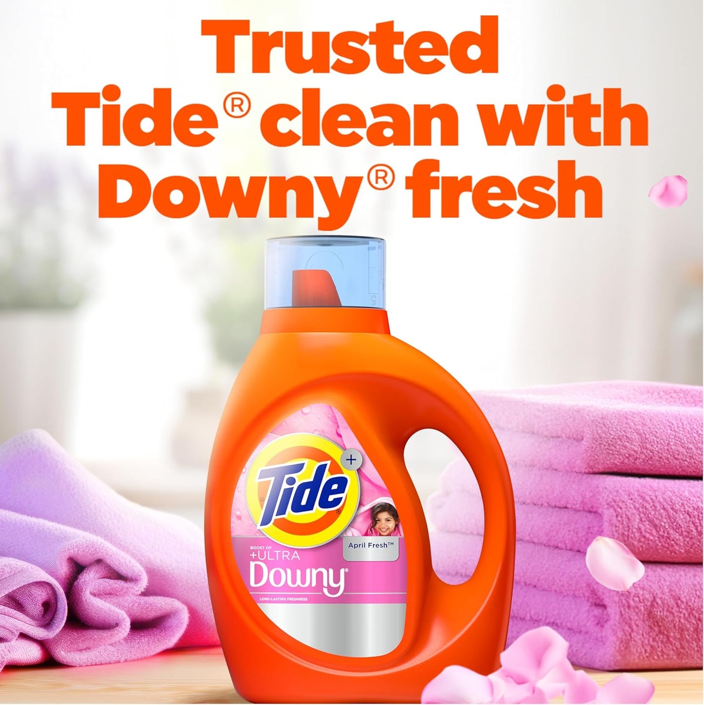 integrated downy april fresh softening and freshness technology