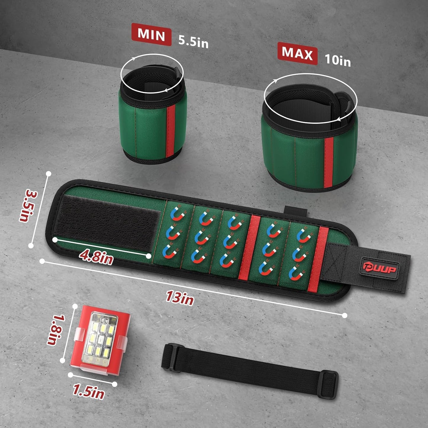 integrated pencil/pen holder slot for marking measurements on the fly