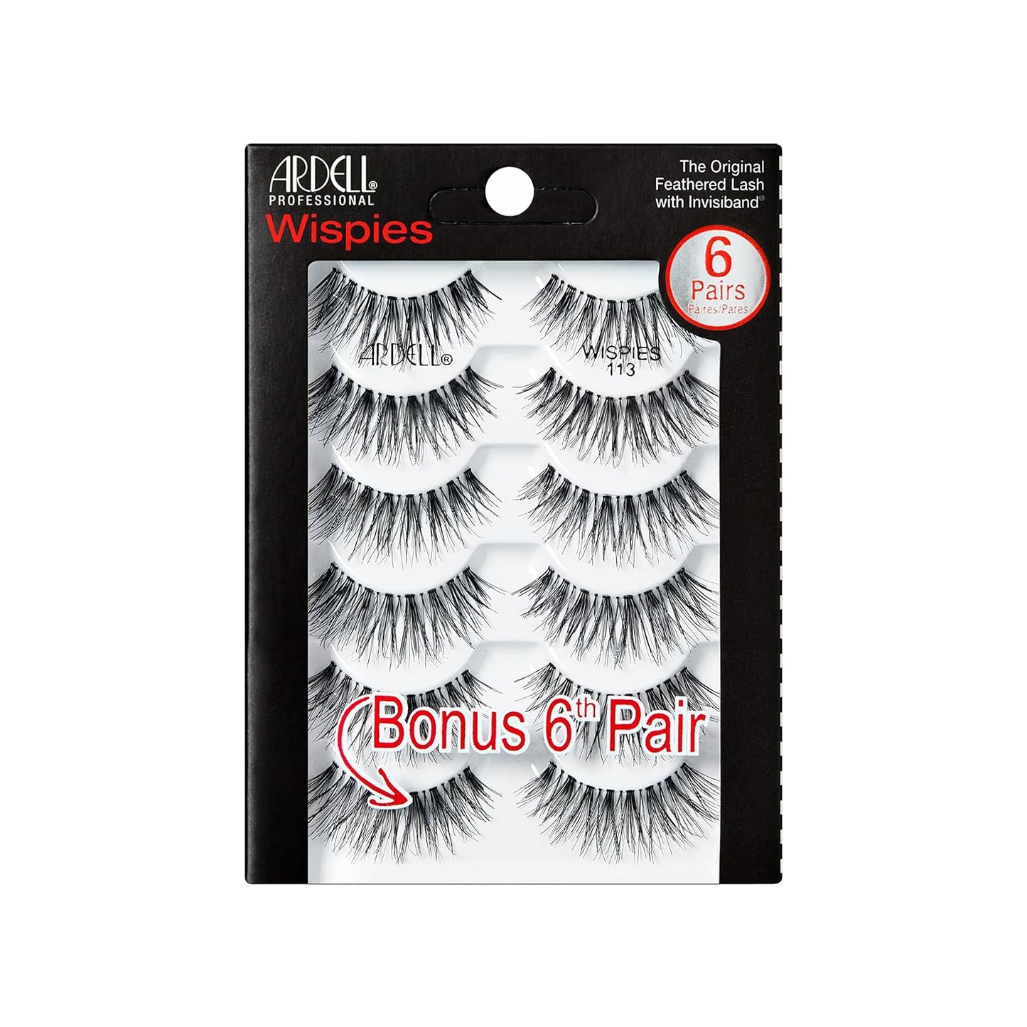 invisiband technology with undetectable, seamless lash band