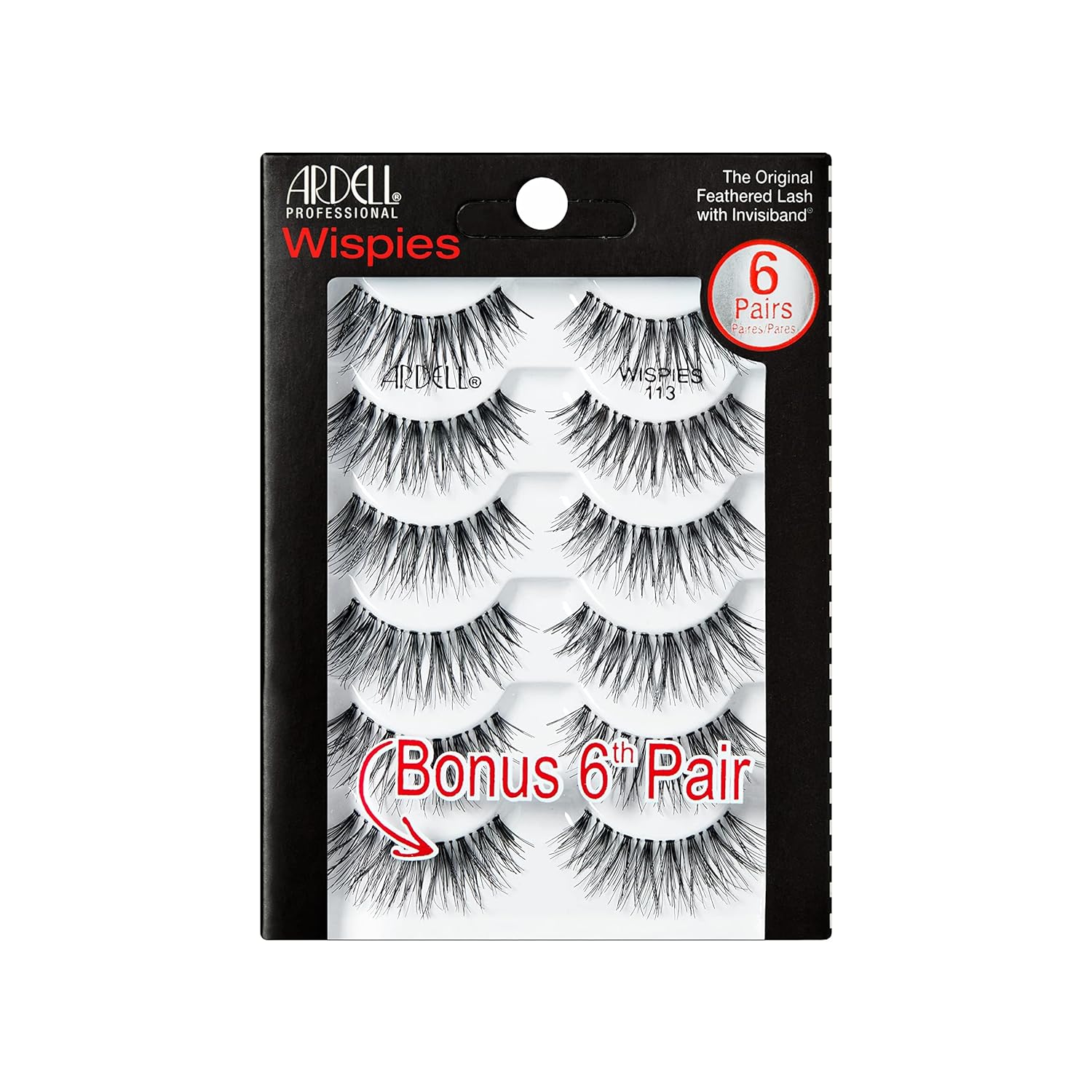invisiband technology with undetectable, seamless lash band
