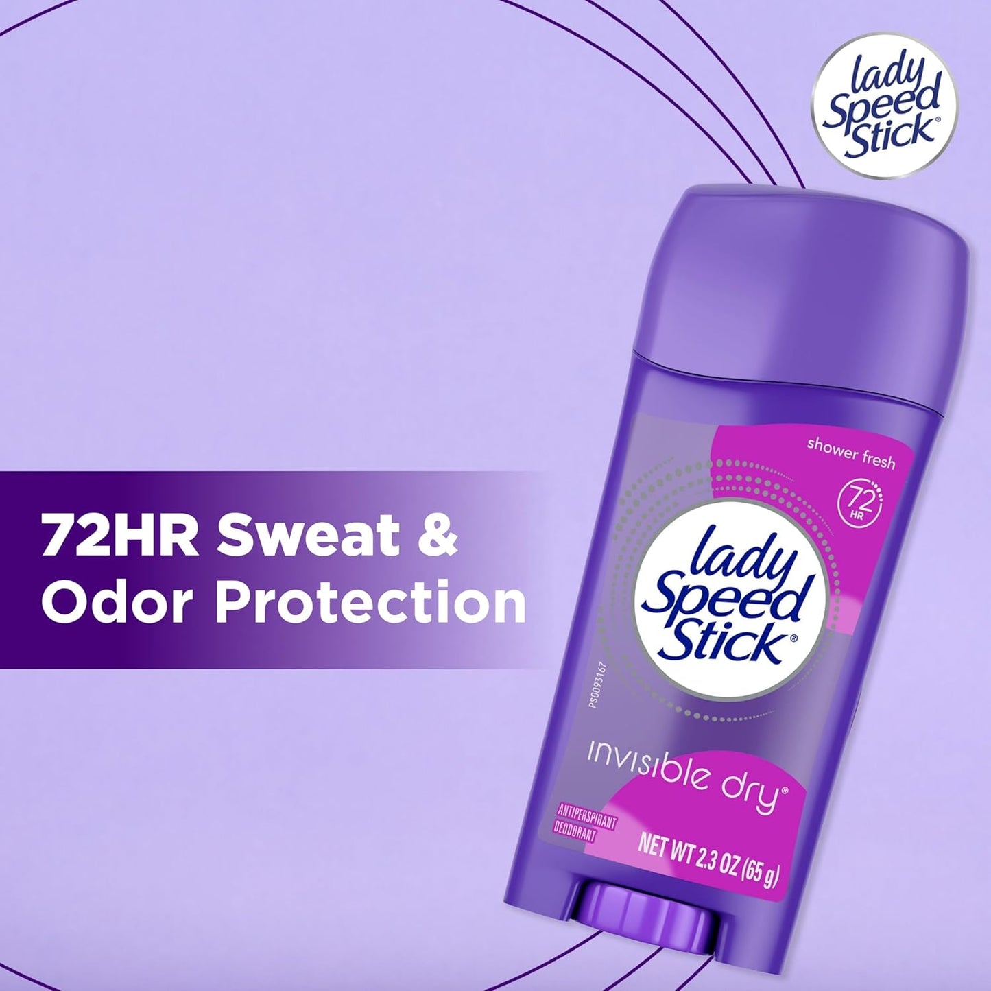 invisible dry, no-residue formula