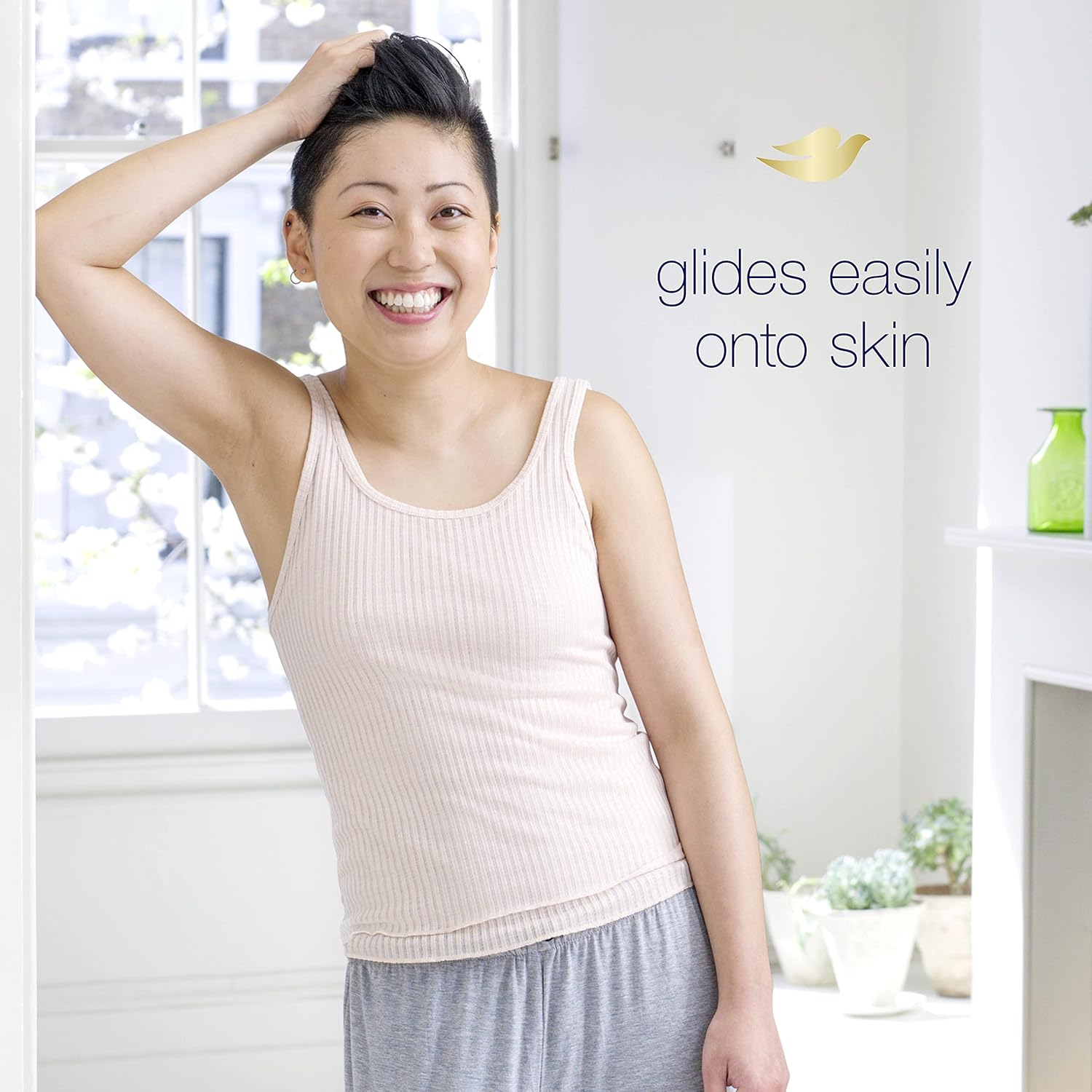 invisible solid formula that leaves no white residue on clothing