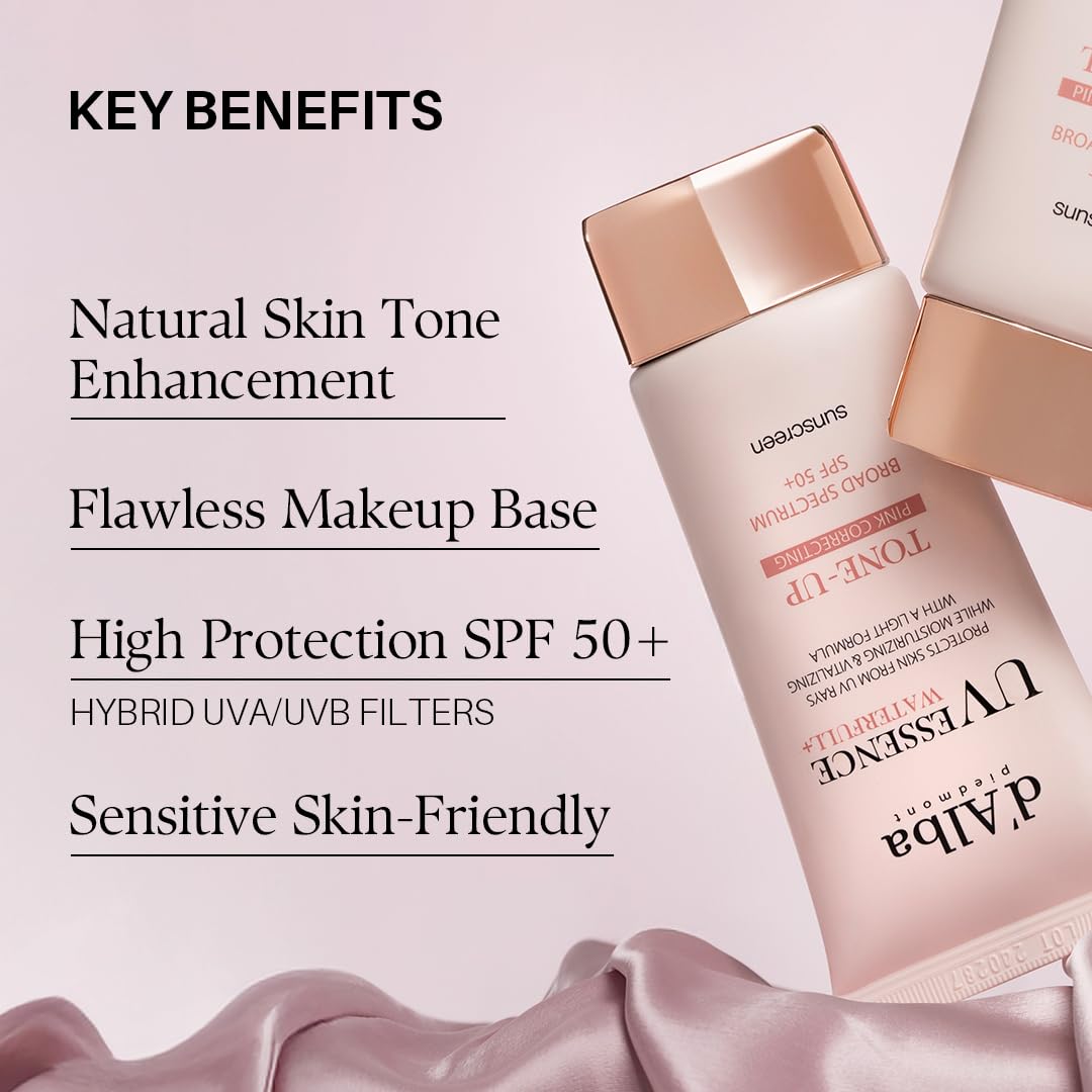 irritation-tested, non-clumping cream-serum texture suitable for all skin tones