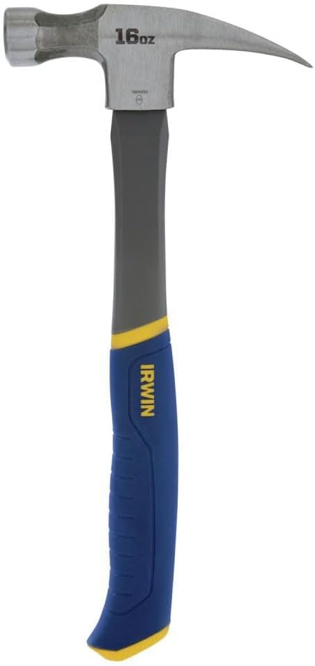 IRWIN Fiberglass Hammer – Portable Tool for Deck Building, Fence Repair, and Patio Projects