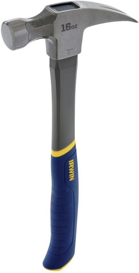 IRWIN Fiberglass Hammer – Portable Tool for Deck Building, Fence Repair, and Patio Projects
