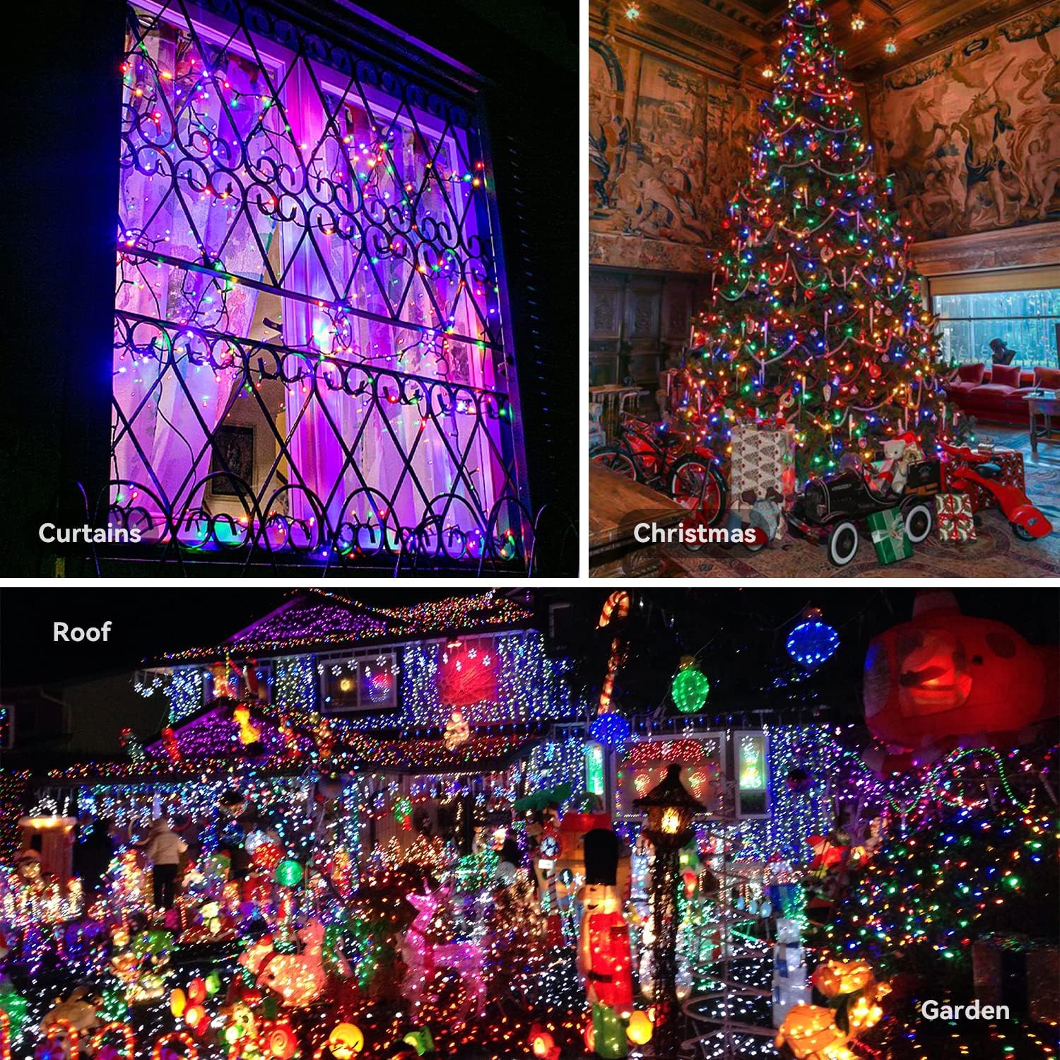 ITICdecor 100 LED Fairy Lights – Aesthetic Indoor Home Decor with 4 Brightness Levels and 6-Hour Auto Timer