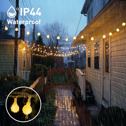 JMEXSUSS 100 LED Globe String Lights – Thoughtful Birthday Gift for Her, Cozy Bedroom Decor with Remote and 8 Lighting Modes