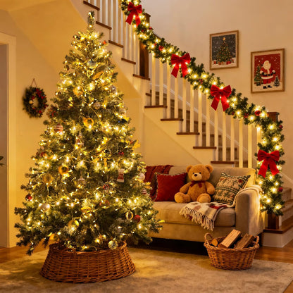 JMEXSUSS Warm White LED Fairy Lights – Invisible Wire Battery String Lights for Cozy Reading Nook and Mantel Ambiance