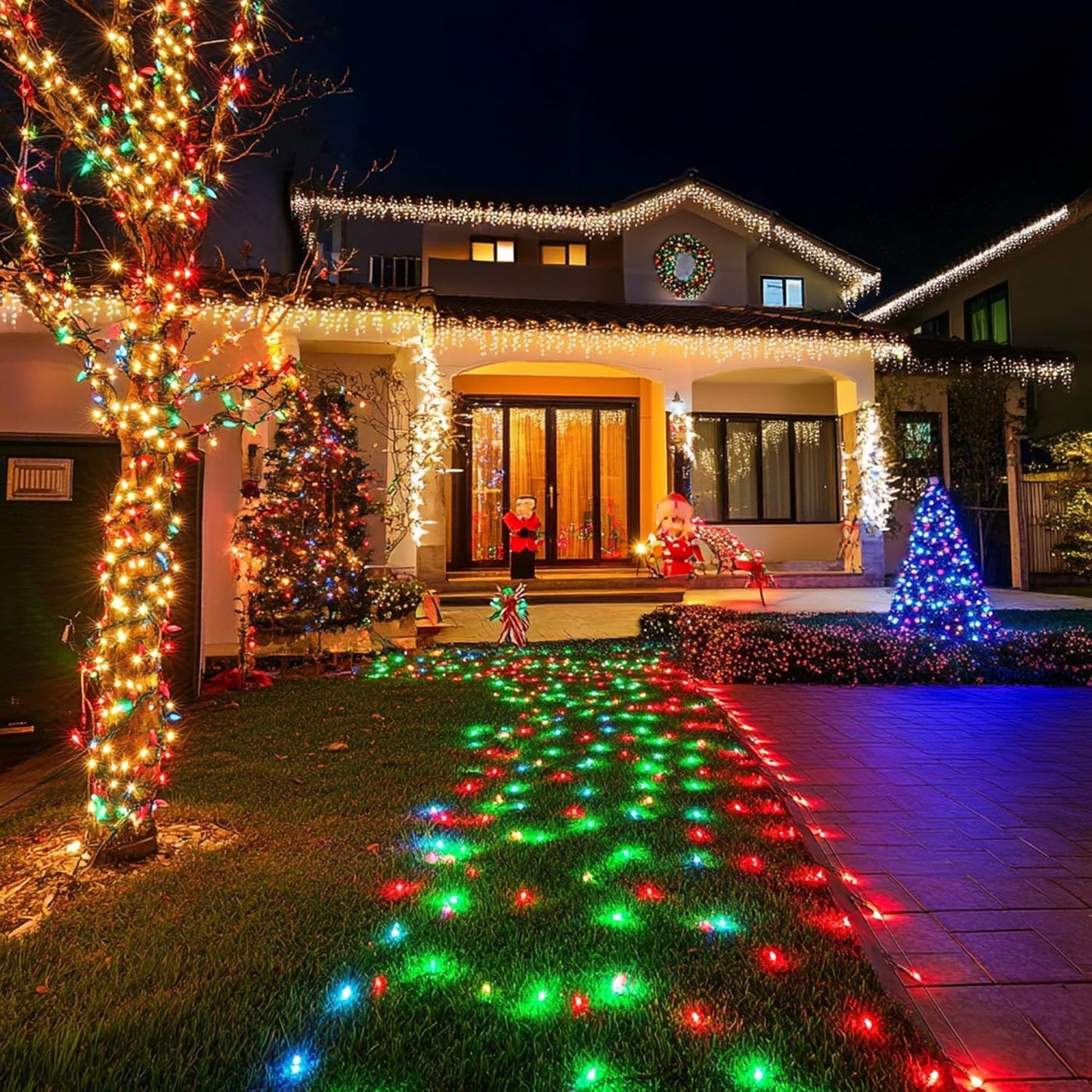Joomer LED Christmas Lights – Warm White Bedroom Decor Lights, 2 Pack 39ft Indoor String Lights