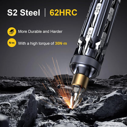 JOREST 19-in-1 Precision Screwdriver Kit – Workspace Must-Have for Laptop, Console, and Controller Repairs at the Office