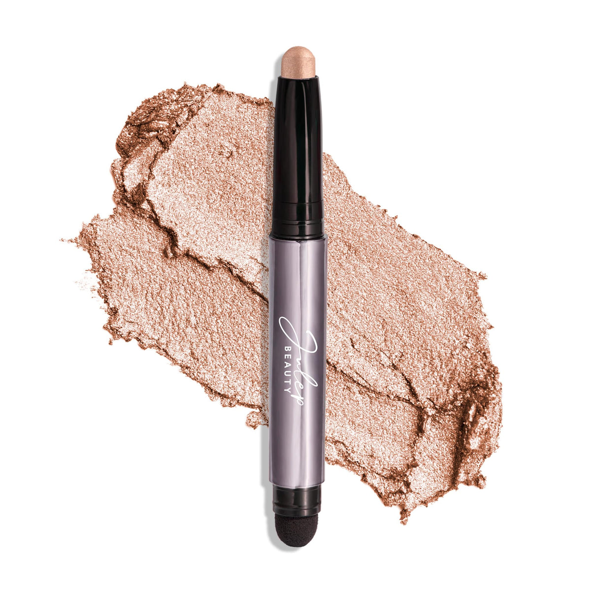 Julep Eyeshadow 101 Cream-to-Powder Waterproof Shadow Stick – Champagne Shimmer – Long-Lasting, Crease-Proof, Medium Golden-Beige Shimmer Cream Eyeshadow with Built-in Smudger