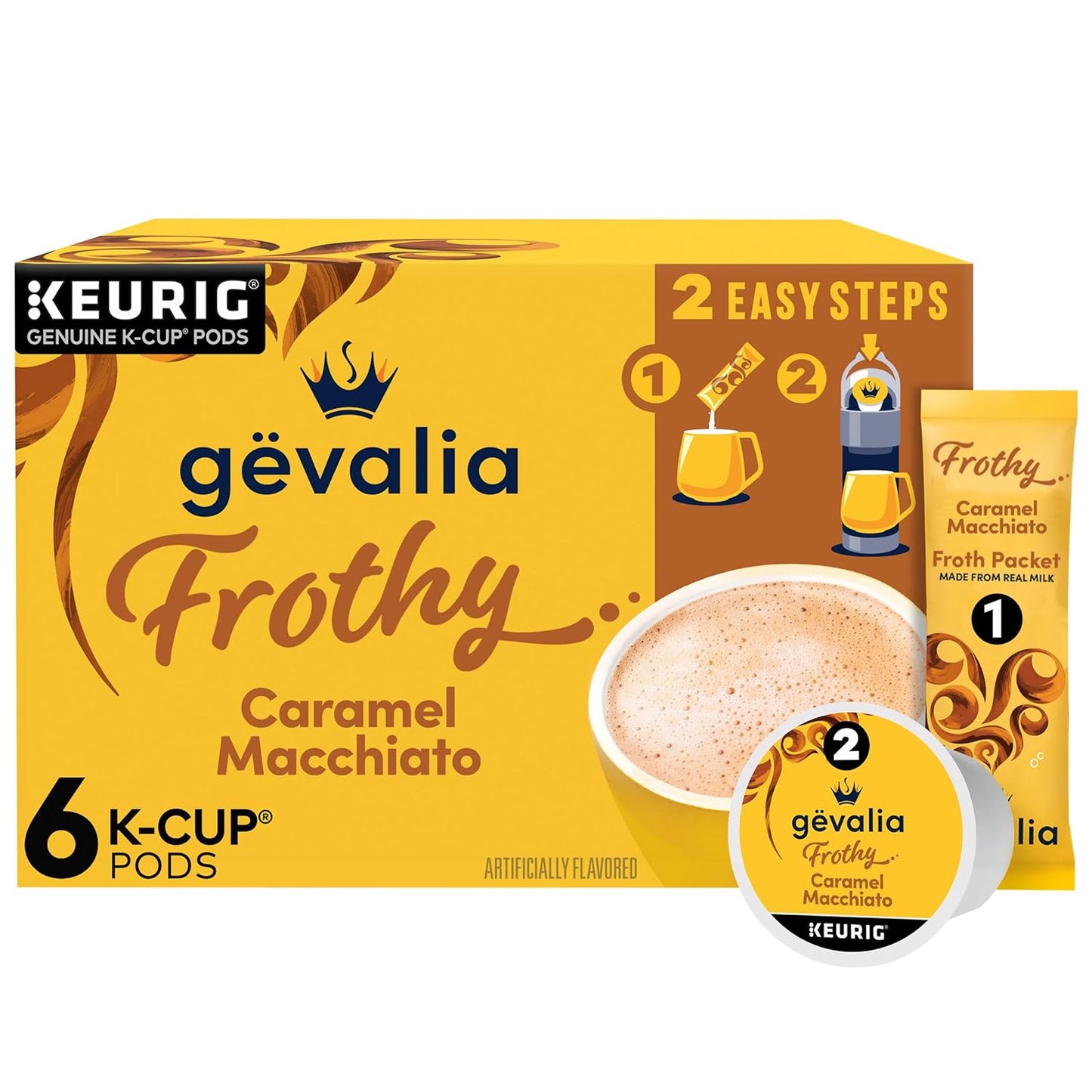 k-cup pods compatible with all keurig single-serve brewers