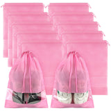 Translucent Shoe Storage Bags 5 PCS – Efficient Drawstring Organizers for Work Trip & Studio Lockers