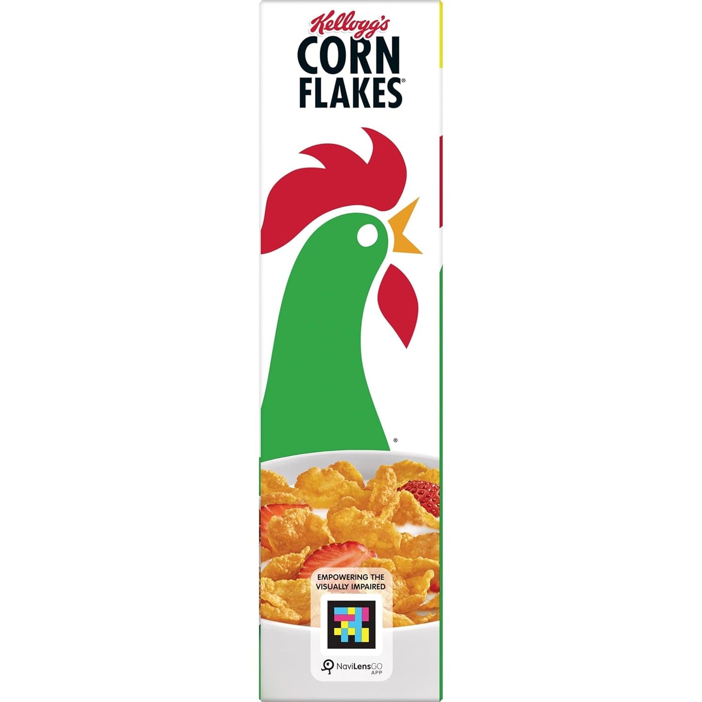 Kellogg's Corn Flakes Cereal – Clean-Label Pantry Staple for Wellness Families, 24oz Box
